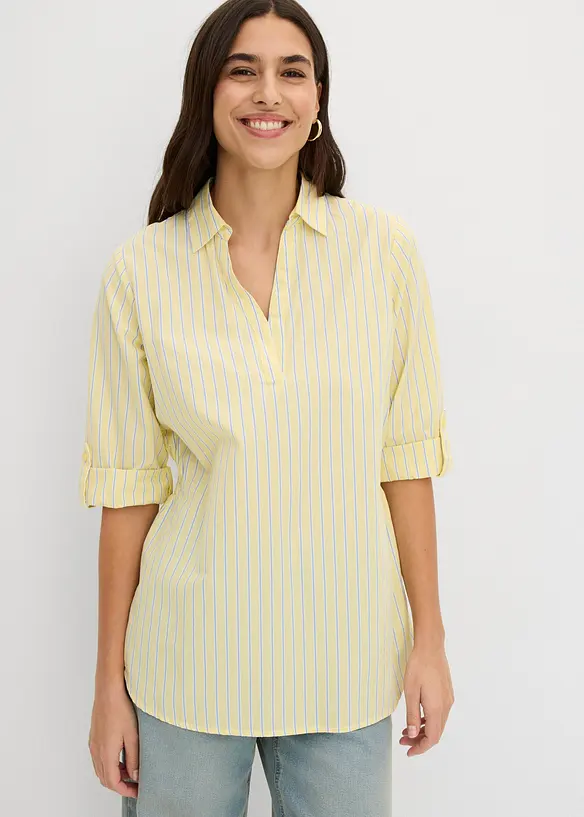 Blusa in puro cotone, bonprix