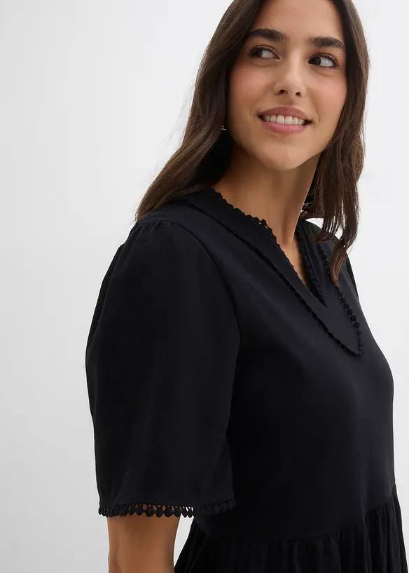 Abito in maglina di puro cotone, bonprix