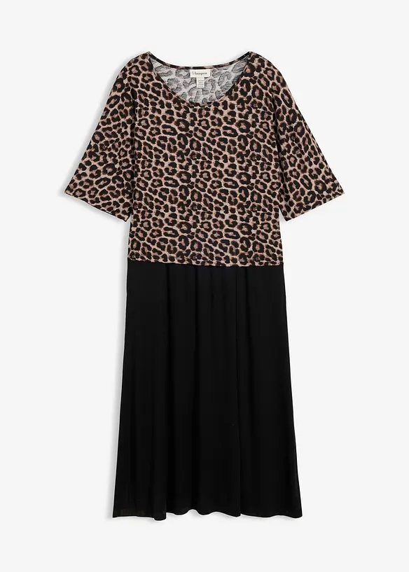 Abito in maglina di puro cotone, bonprix