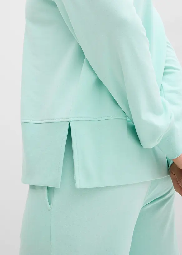 Felpa in misto cotone, bonprix