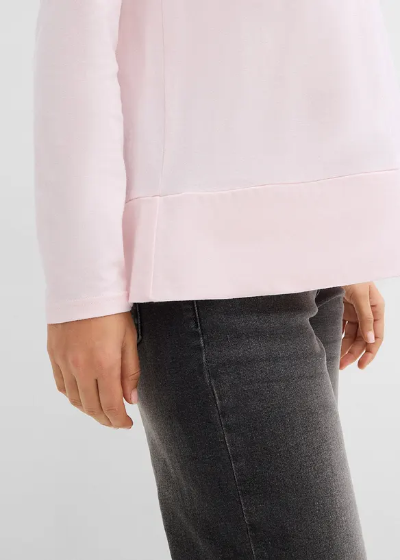 Maglia a maniche lunghe in cotone biologico, bonprix