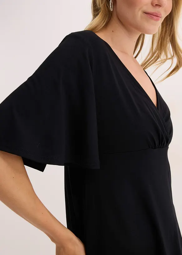 Maglia in jersey con scollatura profonda, bonprix