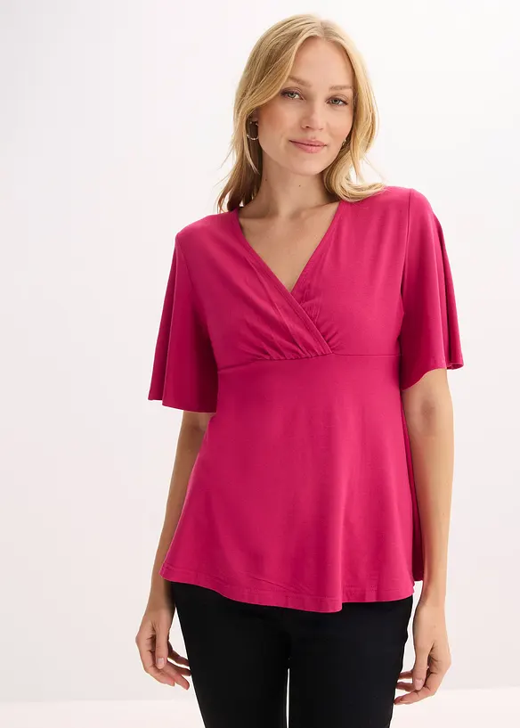 Maglia in jersey con scollatura profonda, bonprix