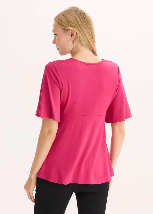 Maglia in jersey con scollatura profonda, bonprix
