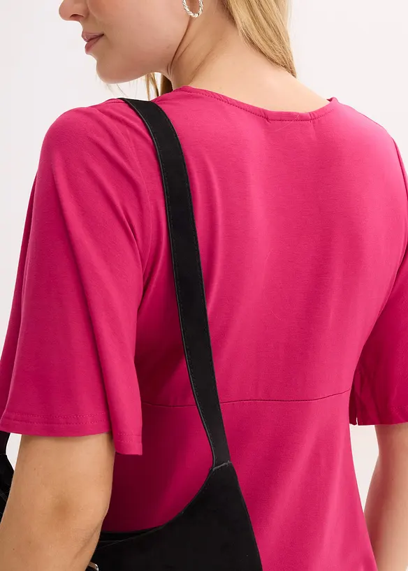 Maglia in jersey con scollatura profonda, bonprix