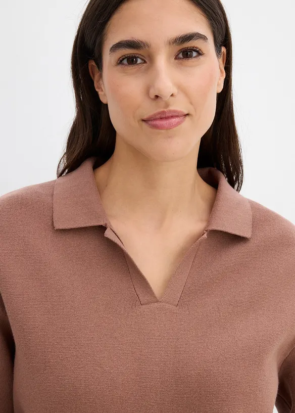 Polo in maglia, bonprix