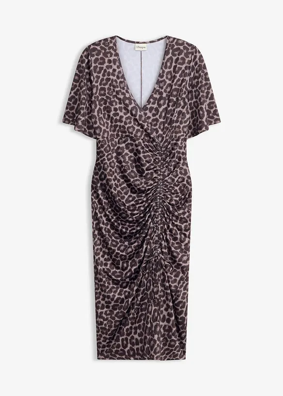 Abito midi aderente, bonprix