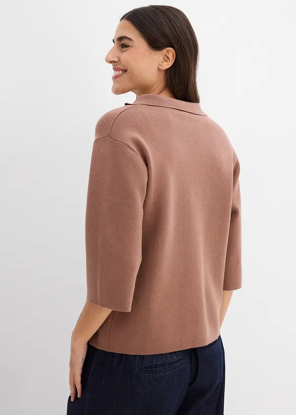 Polo in maglia, bonprix