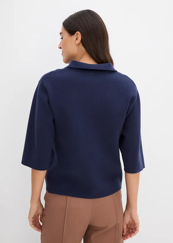 Polo in maglia, bonprix