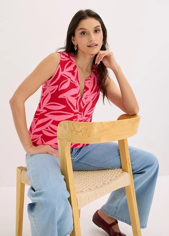 Top in misto viscosa morbido, bonprix