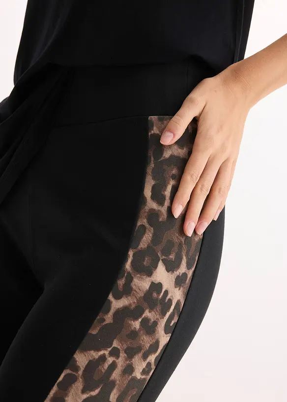 Leggings a vita alta, bonprix