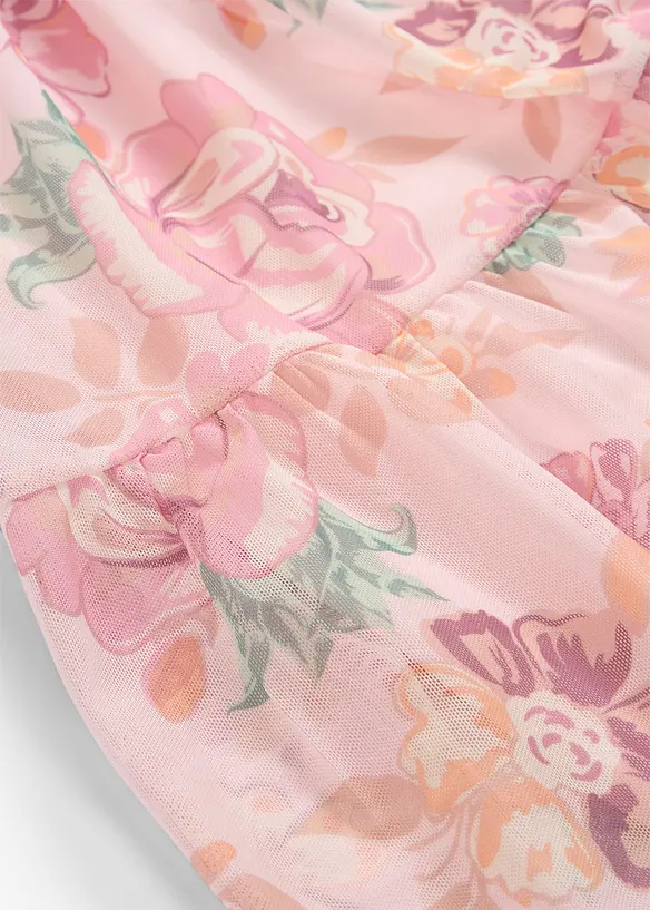 Gonna lunga in mesh morbido, bonprix