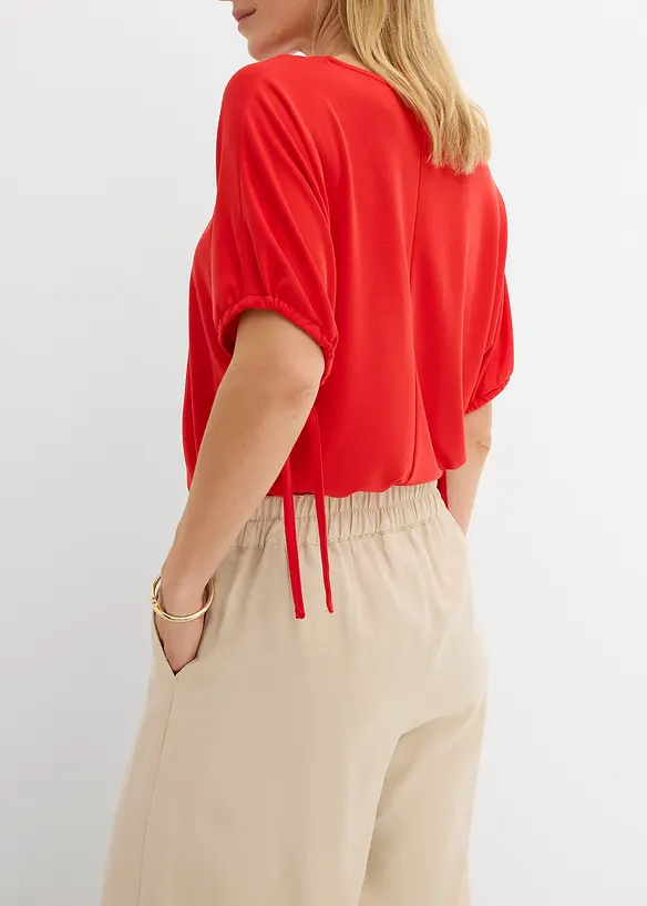 Pantaloni a palazzo in misto viscosa, bonprix