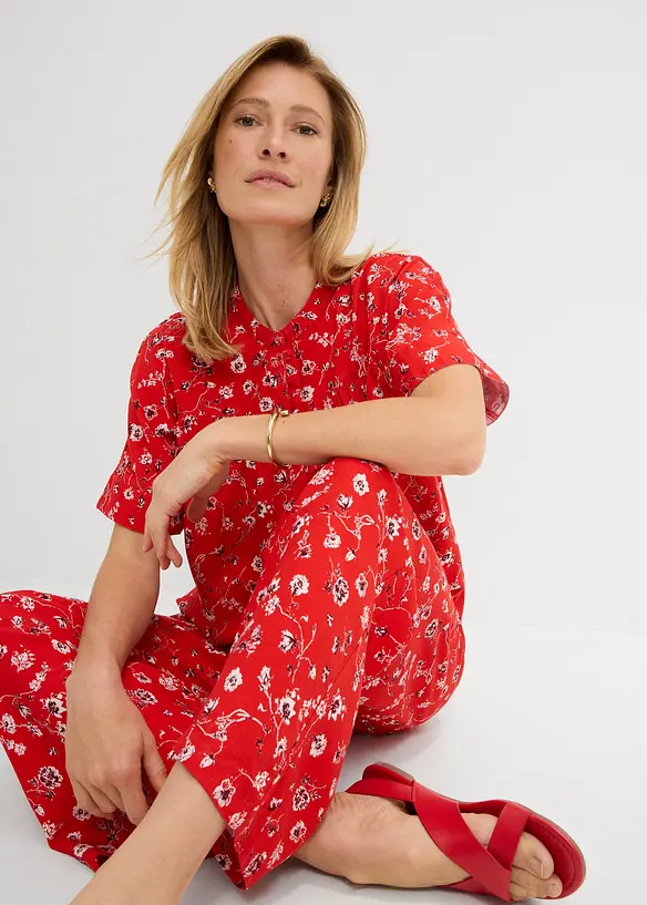 Blusa in viscosa fluente, bonprix