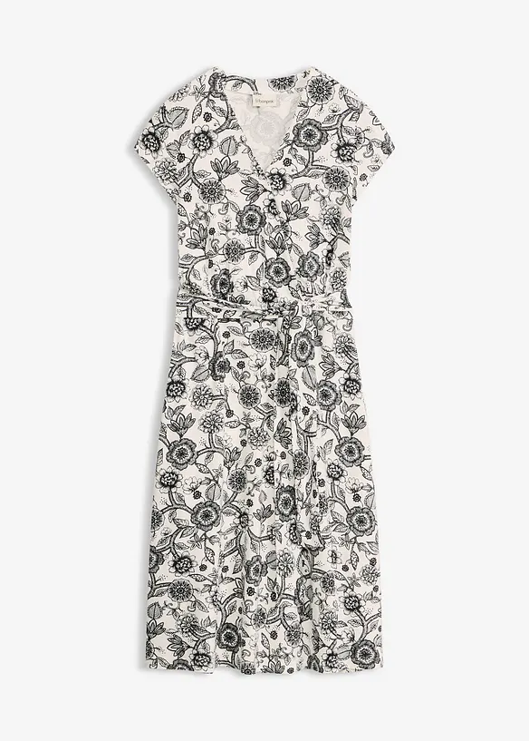 Abito in jersey di misto viscosa, bonprix