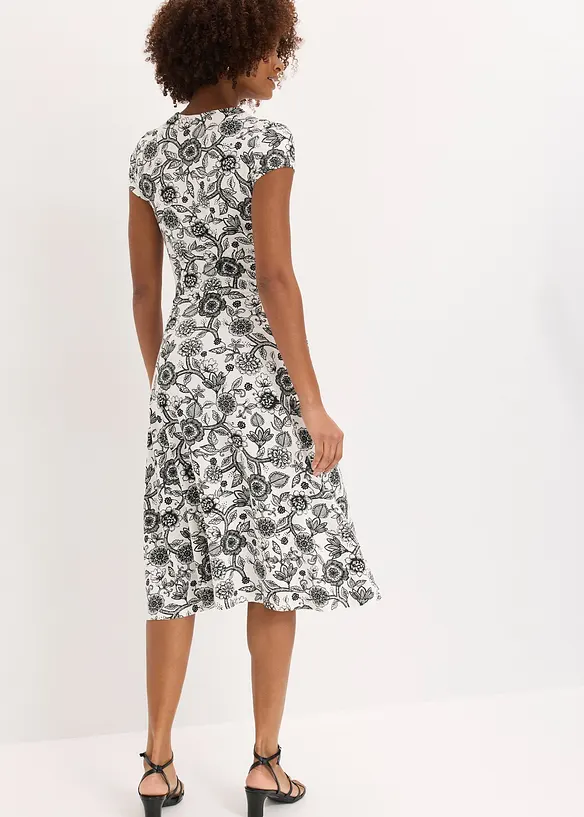 Abito in jersey di misto viscosa, bonprix