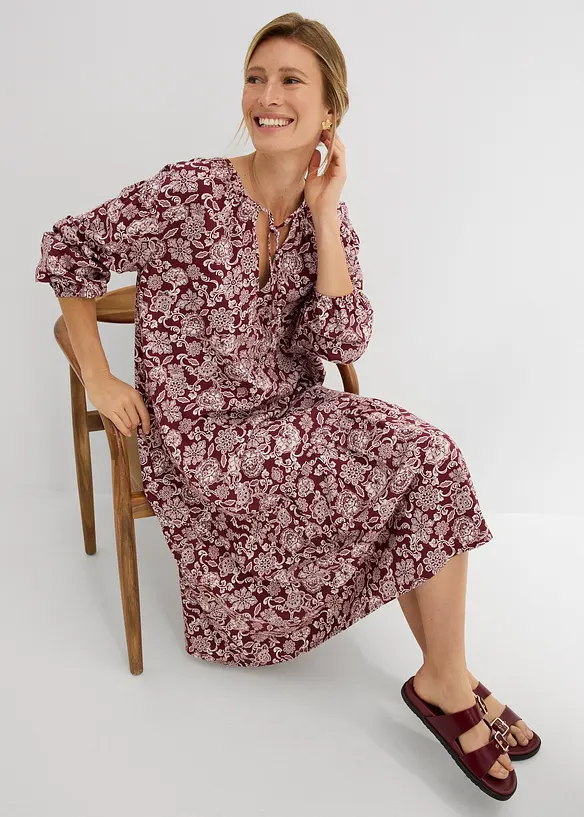 Abito tunica in viscosa fluente, bonprix