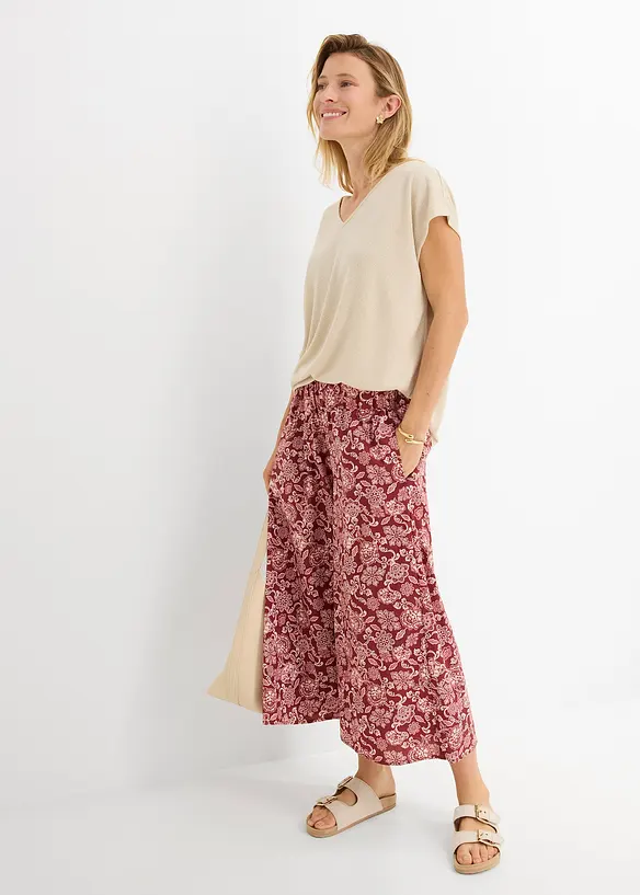 Maxi maglia in similmaglia, bonprix