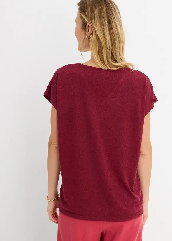 Maxi maglia in similmaglia, bonprix