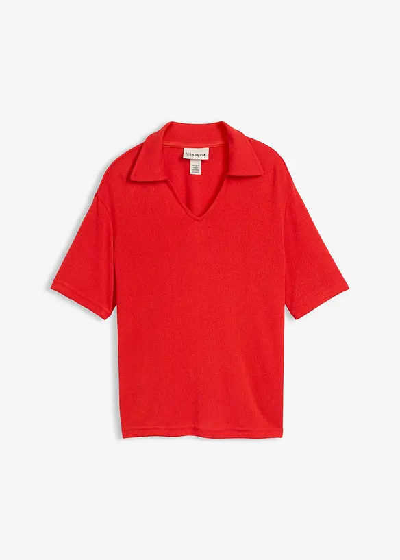 Polo effetto maglia, bonprix