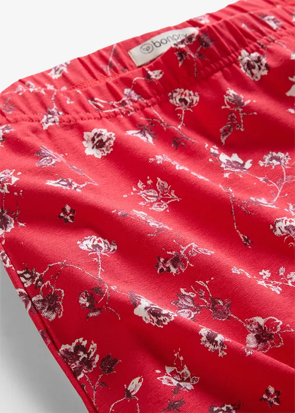 Gonna in jersey di cotone elasticizzato, bonprix