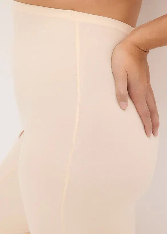 Pantaloncini in cotone con effetto modellante leggero, bonprix