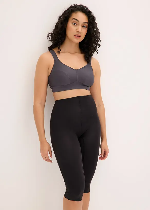 Pantaloncini in cotone con effetto modellante leggero, bonprix