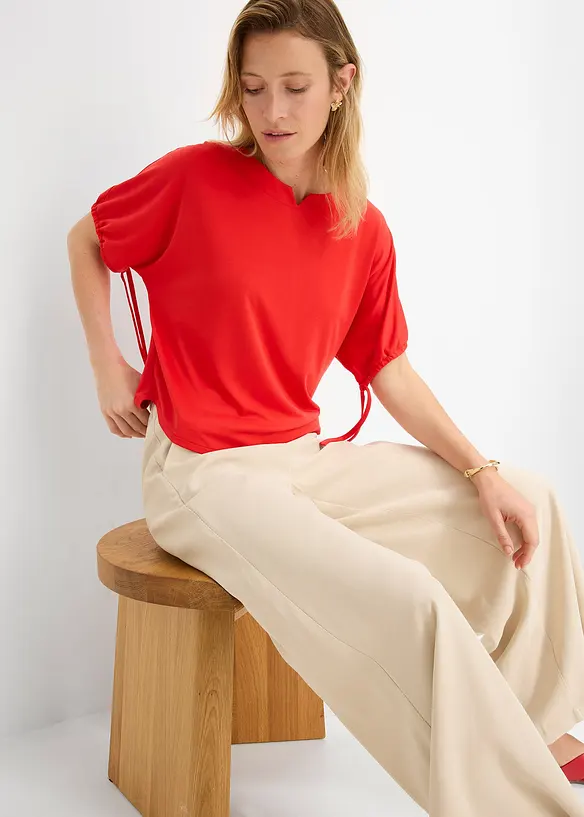 Maglia ampia in piquet robusto, bonprix