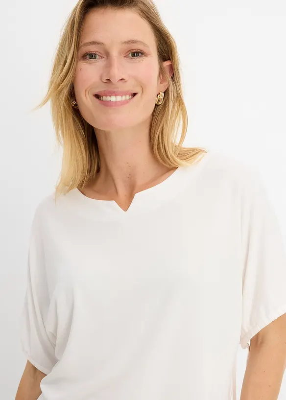 Maglia ampia in piquet robusto, bonprix