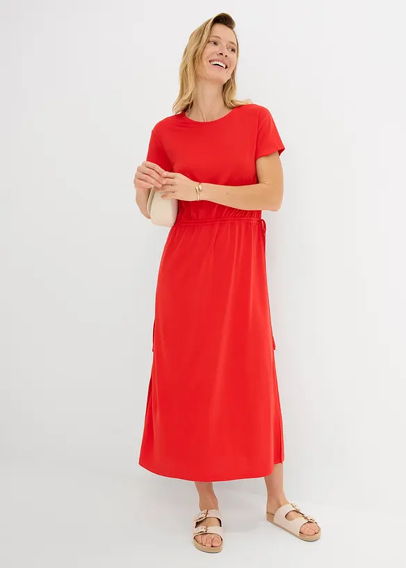 Abito in maglina di morbido piquet, bonprix