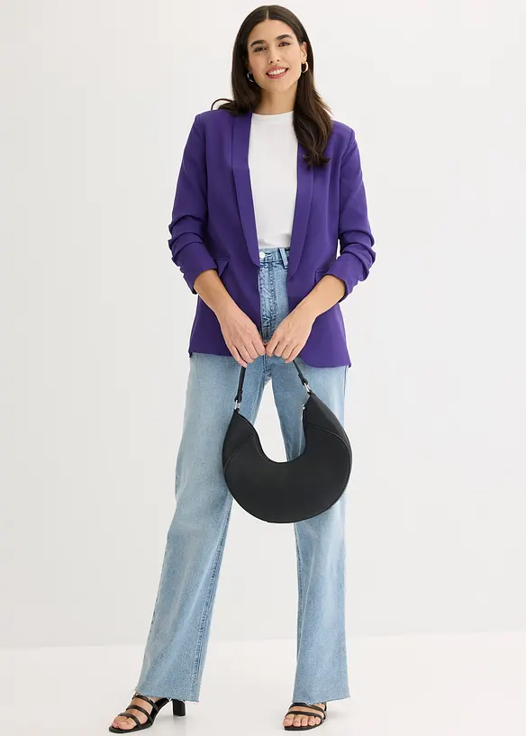 Blazer con arricciatura, bonprix