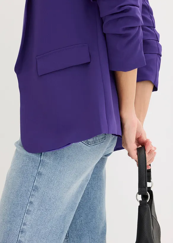 Blazer con arricciatura, bonprix