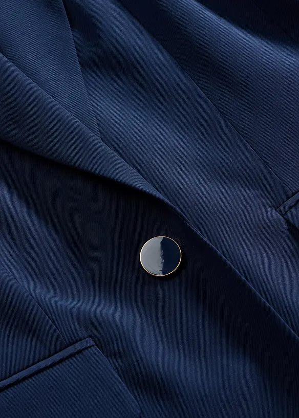 Blazer morbido in viscosa con maniche a 3/4, bonprix