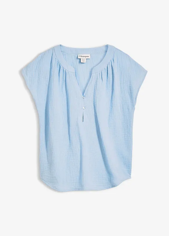 Top in mussola di puro cotone, bonprix