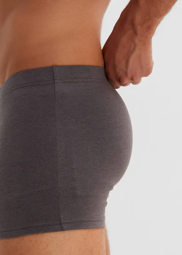 Boxer aderenti con cotone (pacco da 3), bonprix