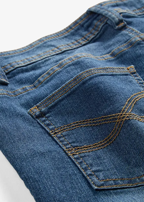 Jeans cropped slim fit, a vita media, bonprix