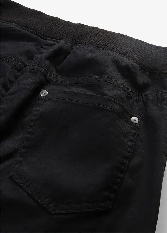 Treggings in twill di misto cotone elasticizzato, bonprix