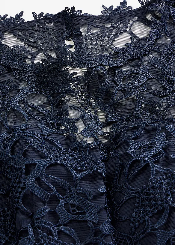 Abito lungo con pizzo, bonprix