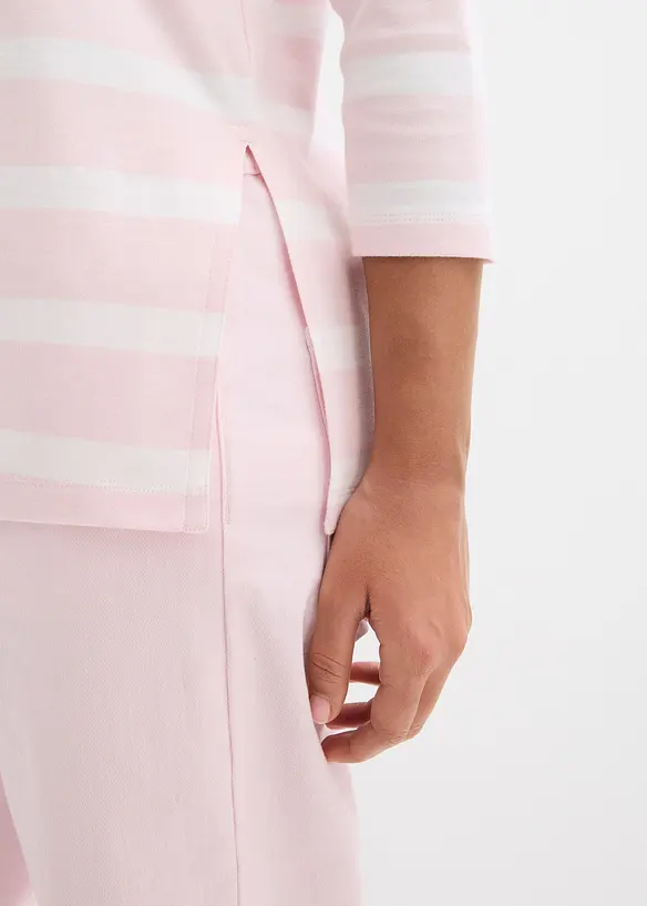 Maglia lunga in cotone biologico pesante, bonprix