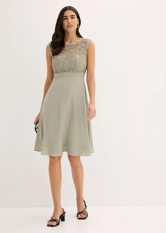 Miniabito con pizzo, bonprix