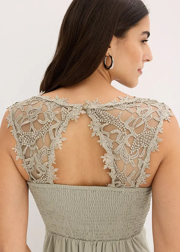 Miniabito con pizzo, bonprix