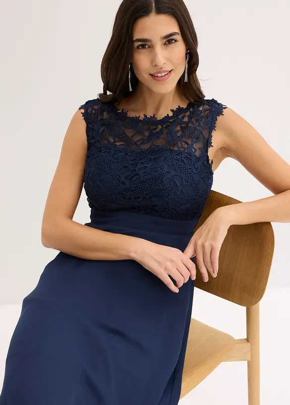 Miniabito con pizzo, bonprix