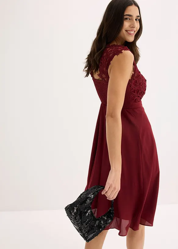 Miniabito con pizzo, bonprix