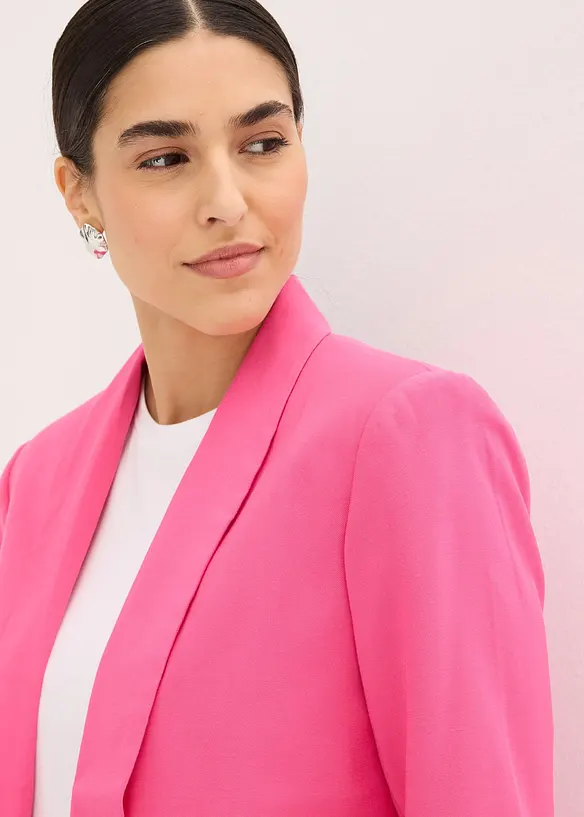 Blazer lungo in misto viscosa, bonprix