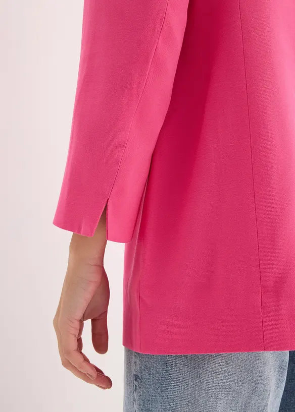 Blazer lungo in misto viscosa, bonprix