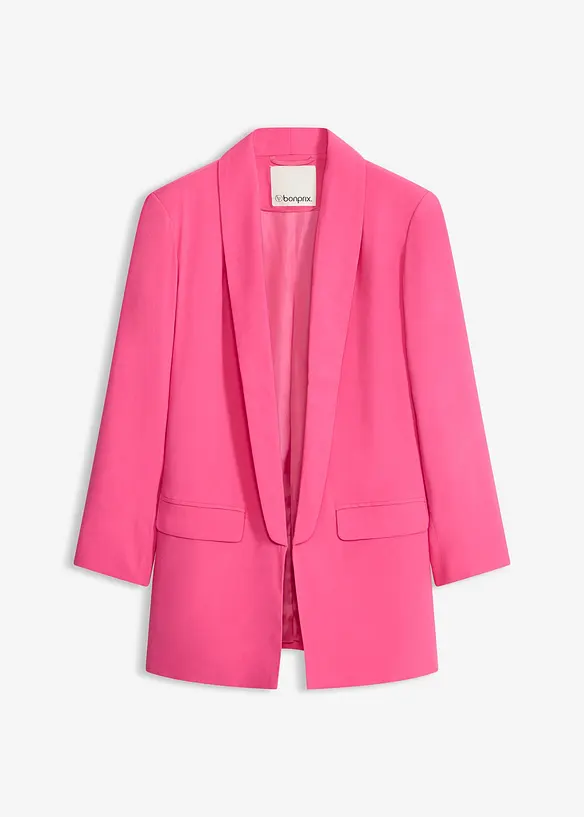 Blazer lungo in misto viscosa, bonprix