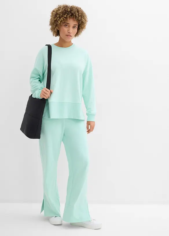 Felpa in misto cotone, bonprix