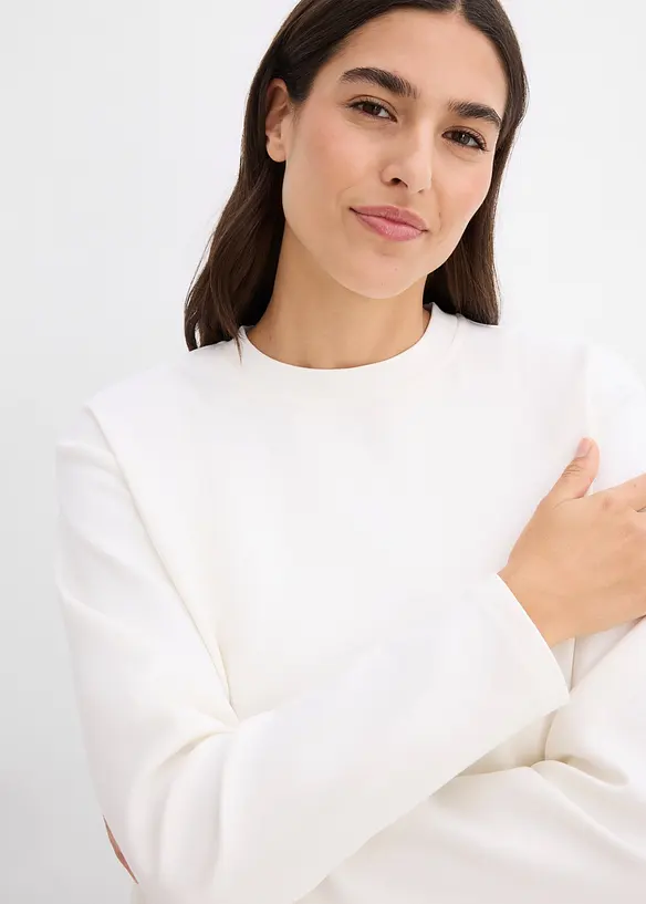 Felpa in misto viscosa, bonprix