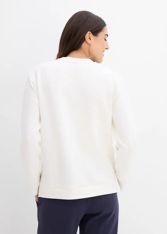 Felpa in misto viscosa, bonprix