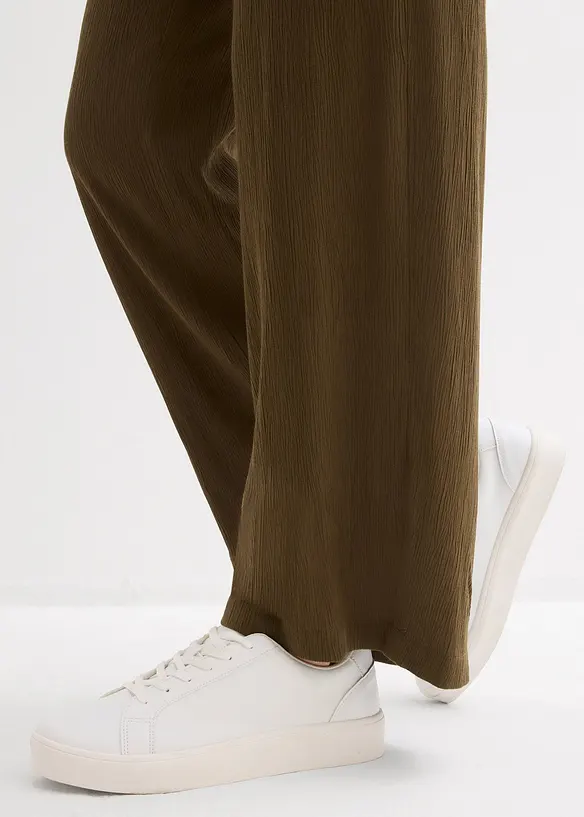 Pantaloni a palazzo in pura viscosa, bonprix